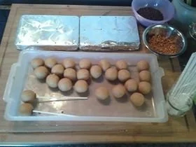 Rezept: Cake Pop - Erdnussbutter - die schelle Version Bild Nr. 2 Cake Pop - Erdnussbutter - die schelle Version - Rezept - Bild Nr. 2