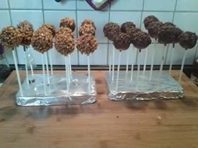 Rezept: Cake Pop - Erdnussbutter - die schelle Version Bild Nr. 4 Cake Pop - Erdnussbutter - die schelle Version - Rezept - Bild Nr. 4