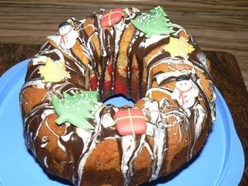 Rezept: Marmorkuchen Christmas Time Marmorkuchen Christmas Time - Rezept