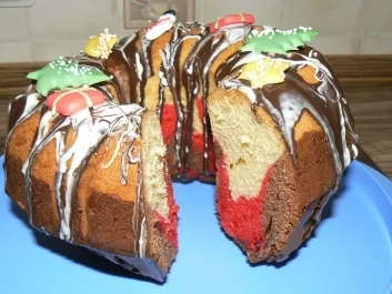 Rezept: Marmorkuchen Christmas Time Marmorkuchen Christmas Time - Rezept