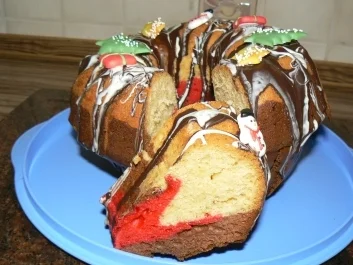 Rezept: Marmorkuchen Christmas Time Marmorkuchen Christmas Time - Rezept