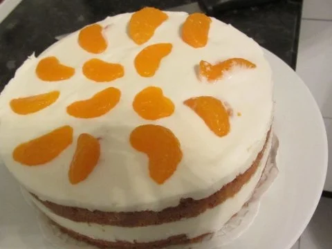 Käse-Sahne-Torte mit Mandarine - Rezept