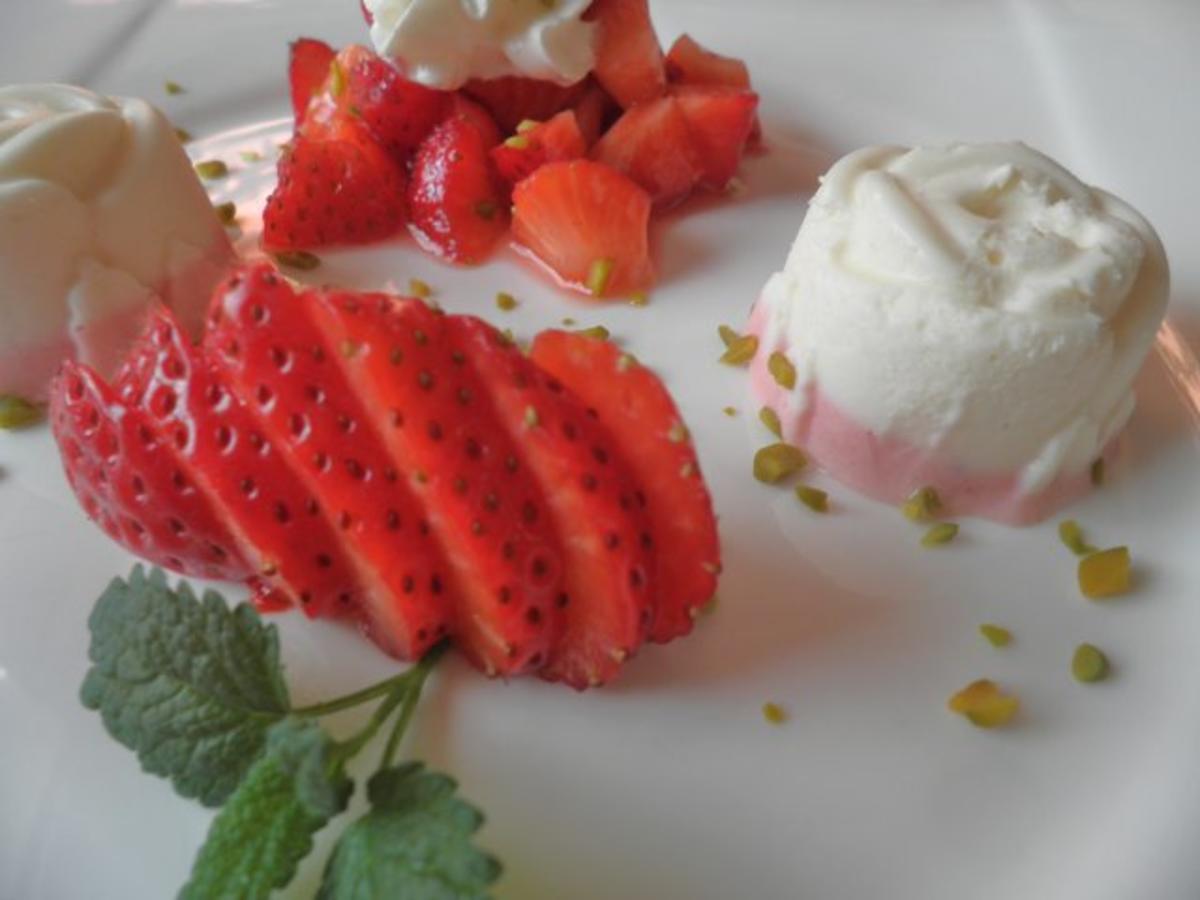 Erdbeer - / Limetten - Eis ... - Rezept - kochbar.de