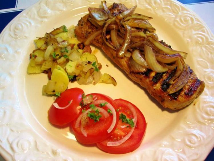 Kalbssteaks vom Grill - Rezept mit Bild - kochbar.de