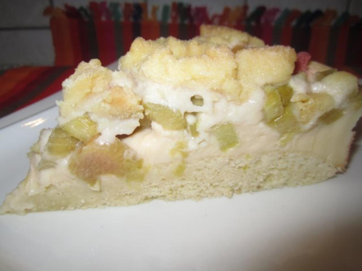 Rhabarberkuchen mit Vanillecreme - Rezept - Bild Nr. 17