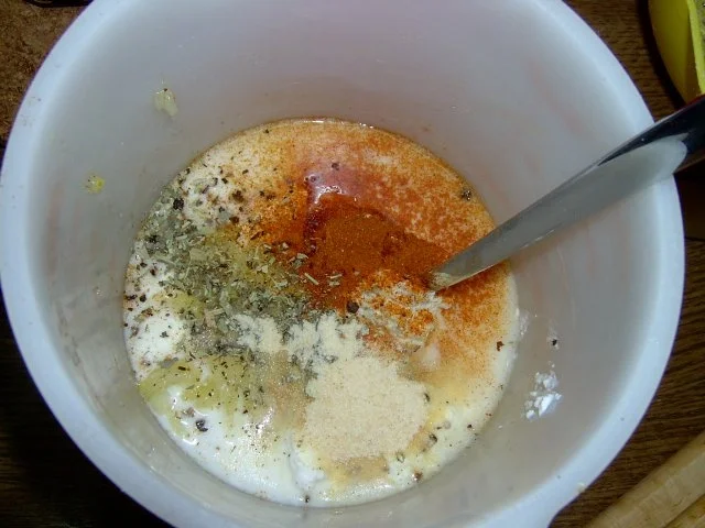 Rezept: Kräuterjoghurt Dressing Bild Nr. 5 Kräuterjoghurt Dressing - Rezept - Bild Nr. 5