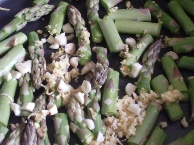 Rezept: Garnelen mit grünem Spargel Bild Nr. 2 Garnelen mit grünem Spargel - Rezept - Bild Nr. 2