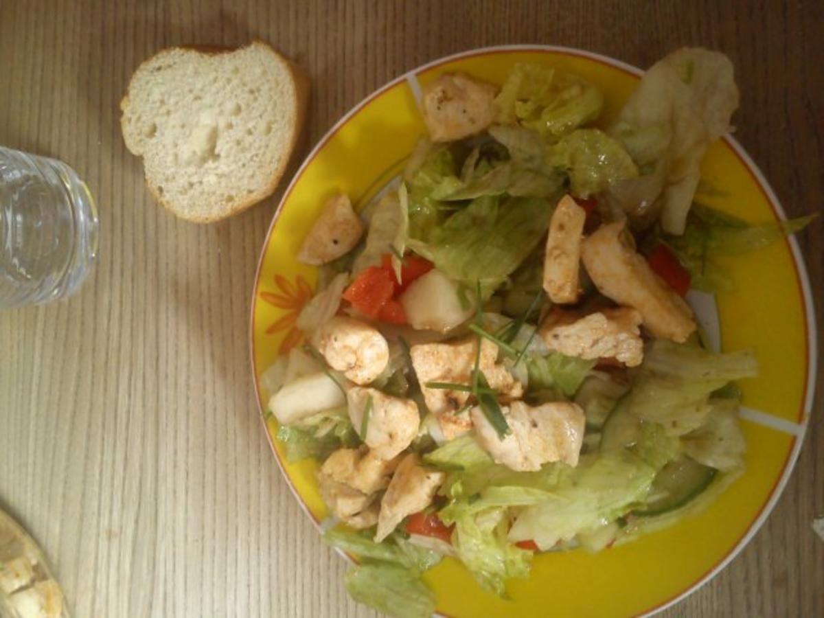 Sommerlicher Salat mit Melone - Rezept