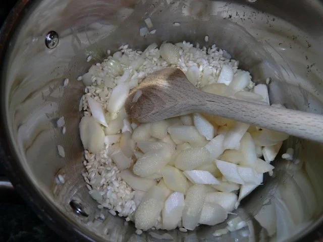 Spargelrisotto mit Fisch - Rezept - Bild Nr. 4