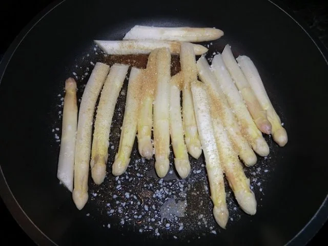 Spargelrisotto mit Fisch - Rezept - Bild Nr. 6