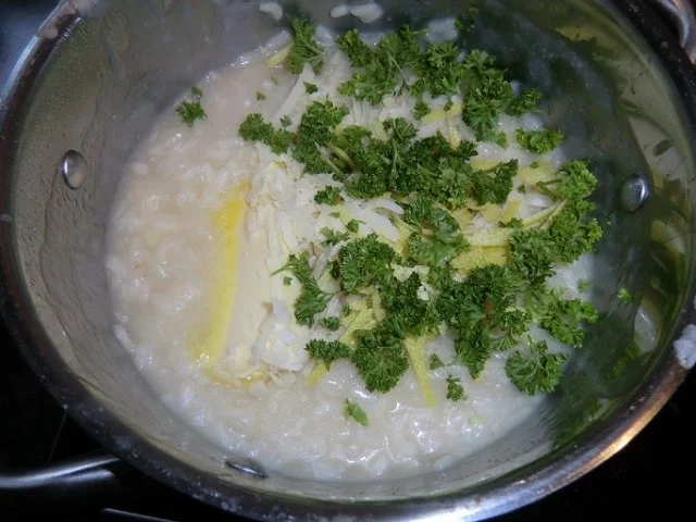Spargelrisotto mit Fisch - Rezept - Bild Nr. 5