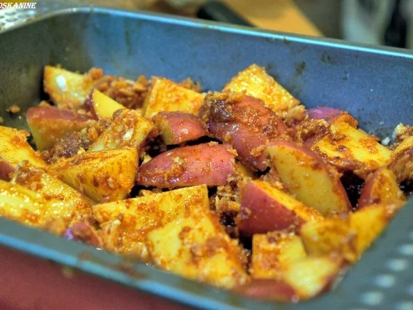 Scholle Finkenwerder Art, Minzgurken, Knusperkartoffeln - Rezept - Bild Nr. 5