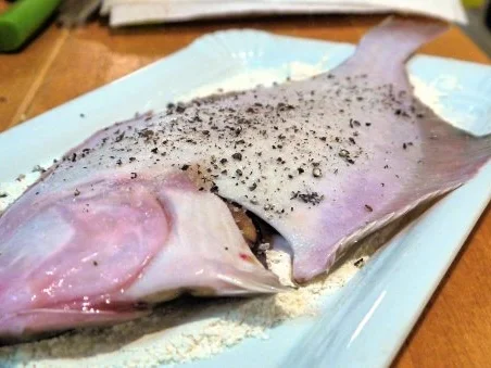 Scholle Finkenwerder Art, Minzgurken, Knusperkartoffeln - Rezept - Bild Nr. 14