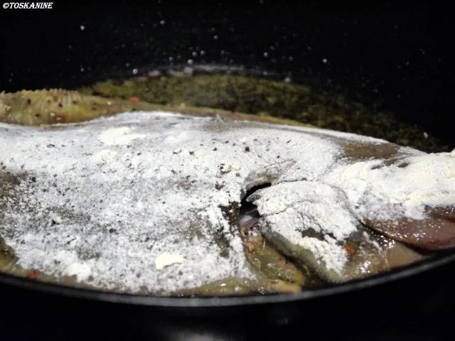 Scholle Finkenwerder Art, Minzgurken, Knusperkartoffeln - Rezept - Bild Nr. 18