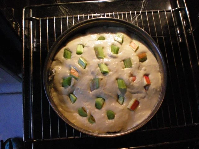 Rezept: Kuchen: Rhabarberkuchen - ruckzuck - Bild Nr. 9 Kuchen: Rhabarberkuchen - ruckzuck - - Rezept - Bild Nr. 9