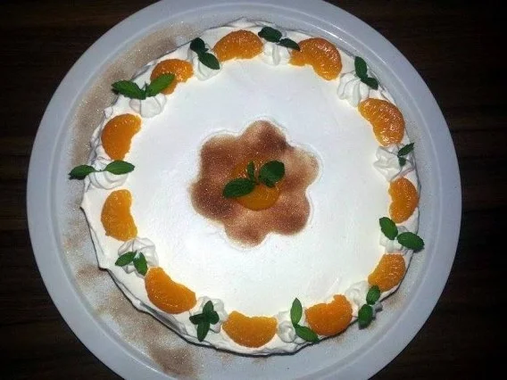 Mandarinen-Schmand-Torte - Rezept