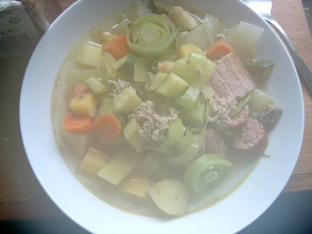 Porree-Möhreneintopf mit Cabanossi - Rezept - Bild Nr. 2