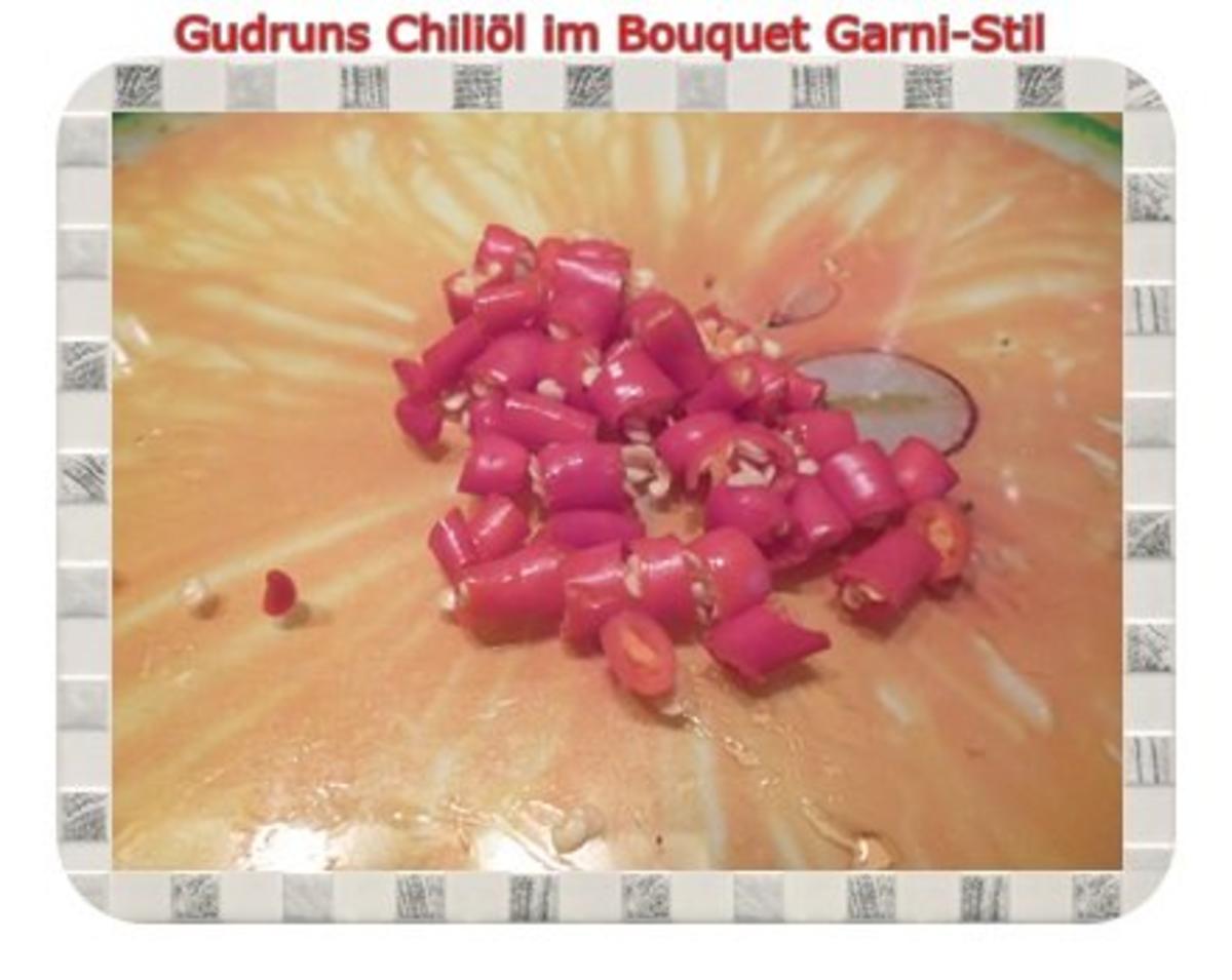 Öl: Chiliöl im Bouquet Garni-Stil - Rezept - Bild Nr. 3