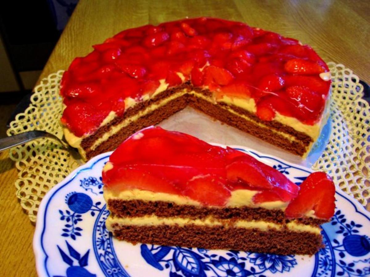 Erdbeer-Torte - Rezept