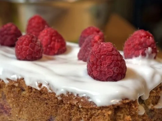 Créme-Fraiche-Kuchen mit Himbeeren - Rezept - Bild Nr. 11