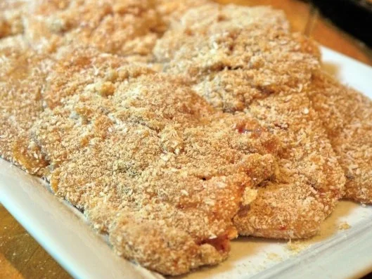 Ofenspargel mit Petersiliensauce und Kokos-Hähnchenschnitzel - Rezept - Bild Nr. 11