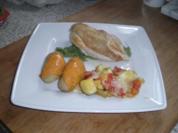 Hähnchenbrust an Gemüsepfanne - Rezept