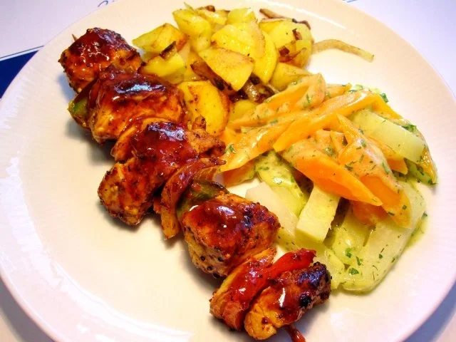 Rezept: Kohlrabi mit Karotten in Kräutersoße Bild Nr. 6 Kohlrabi mit Karotten in Kräutersoße - Rezept - Bild Nr. 6