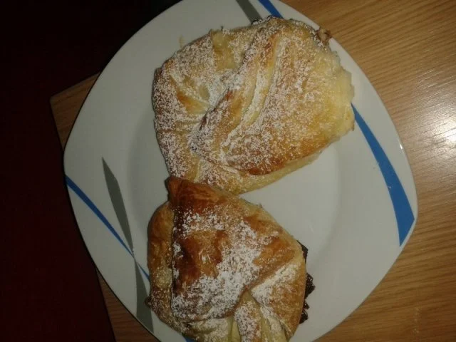 Die besten Schoko Pfirsich Taschen - Rezept