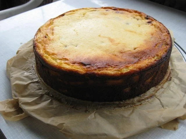 Gries - Quarkkuchen mit Sultaninen - Rezept