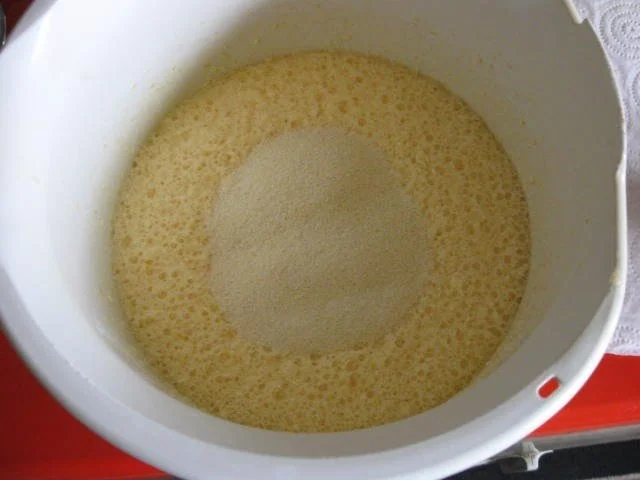 Gries - Quarkkuchen mit Sultaninen - Rezept - Bild Nr. 6