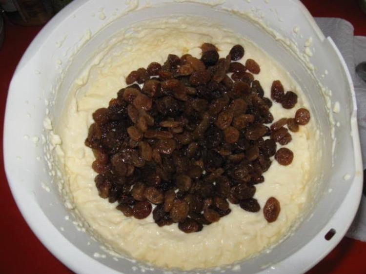 Gries Quarkkuchen mit Sultaninen - schnell &amp; einfach - von manschie
