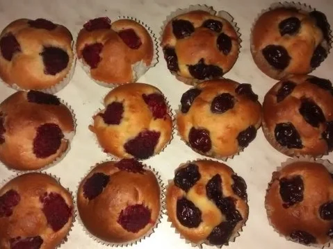 Vanille-Quark-Muffins - Rezept