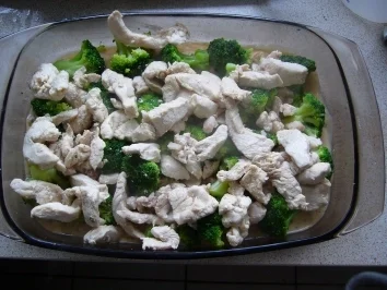 Rezept: Hauptspeise: Lasagne mit Hähnchenbrust und Steinpilzsoße Bild Nr. 3 Hauptspeise: Lasagne mit Hähnchenbrust und Steinpilzsoße - Rezept - Bild Nr. 3