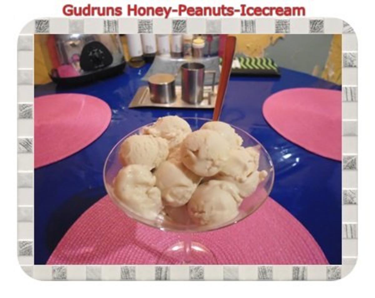 Eis: Honey-Peanuts-Icecream - Rezept