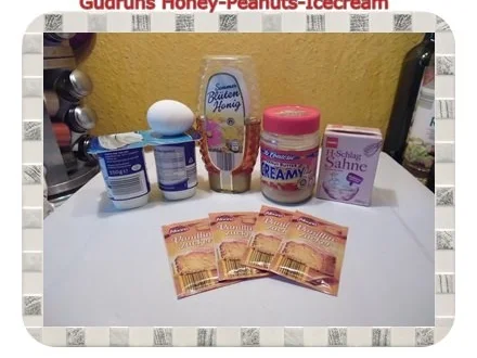 Eis: Honey-Peanuts-Icecream - Rezept - Bild Nr. 2