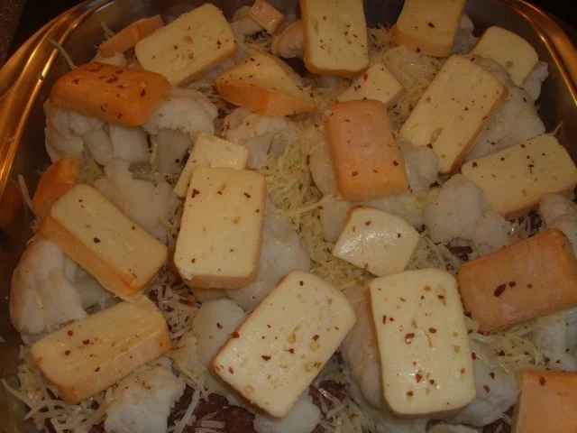 Rezept: Frikadellen-Blumenkohl Auflauf Bild Nr. 6 Frikadellen-Blumenkohl Auflauf - Rezept - Bild Nr. 6