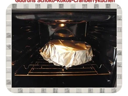 Rezept: Kuchen: Schoko-Kokos-Cranberrykuchen Bild Nr. 9 Kuchen: Schoko-Kokos-Cranberrykuchen - Rezept - Bild Nr. 9