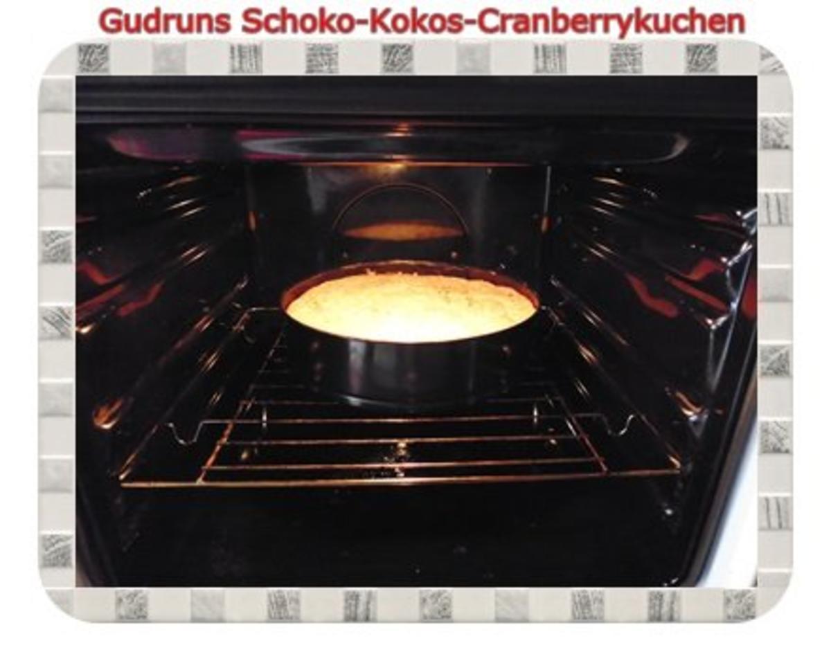 Kuchen: Schoko-Kokos-Cranberrykuchen - Rezept - Bild Nr. 10