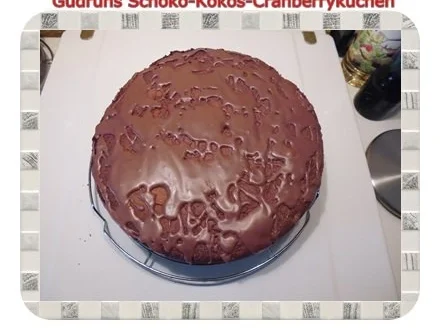 Rezept: Kuchen: Schoko-Kokos-Cranberrykuchen Bild Nr. 14 Kuchen: Schoko-Kokos-Cranberrykuchen - Rezept - Bild Nr. 14