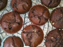 Schokoladen Muffins mit Mohn - Rezept