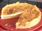 Rhabarberkuchen mit Vanillepuddingguss - Rezept