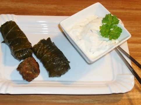 Rezept: Dolmadakia Dolmadakia - Rezept