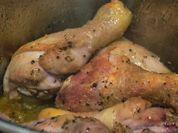 Rezept: Huhn in Zimtsauce mit jungen Möhren Bild Nr. 5 Huhn in Zimtsauce mit jungen Möhren - Rezept - Bild Nr. 5