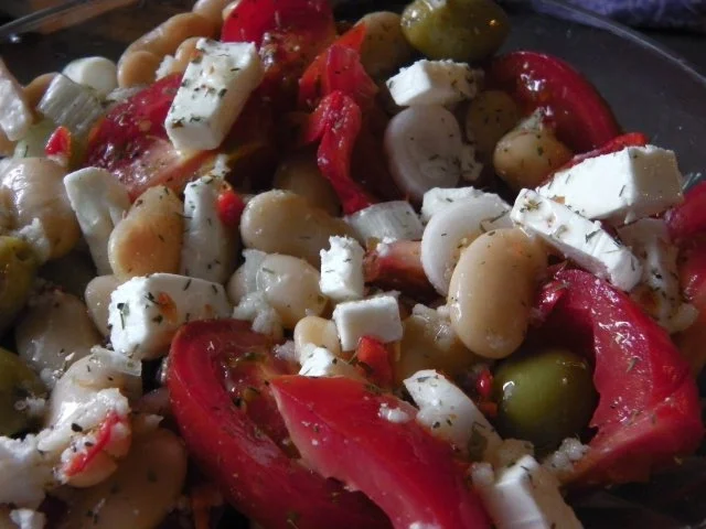 Mediterraner Bohnensalat - Rezept - Bild Nr. 2