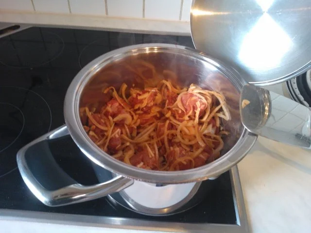 Rezept: Szegediner Gulasch Bild Nr. 4 Szegediner Gulasch - Rezept - Bild Nr. 4