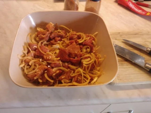 Rezept: Szegediner Gulasch Bild Nr. 3 Szegediner Gulasch - Rezept - Bild Nr. 3