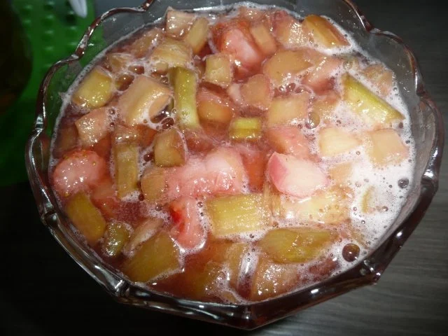 Rhabarber - Erdbeer - Kompott - Rezept - Bild Nr. 3