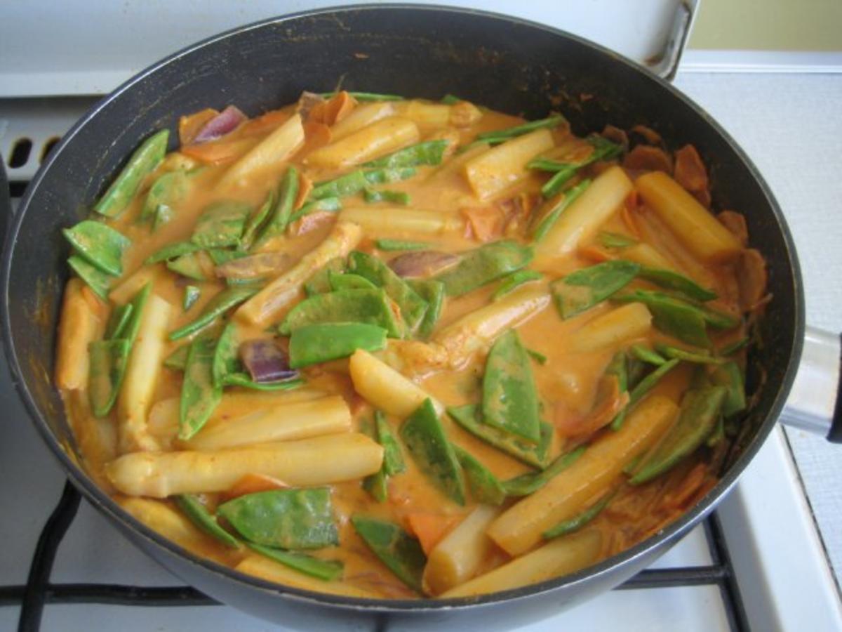 Spargel Curry Asiatisch - Rezept - Bild Nr. 14