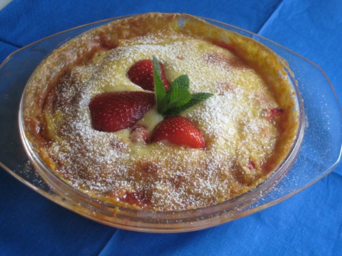 Erdbeergratin mit und ohne Vanille-Eis sehr lecker - Rezept mit Bild ...