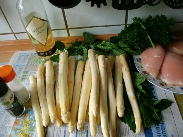 Hähnchen in Weisswein-Sahnesauce - Rezept - Bild Nr. 3